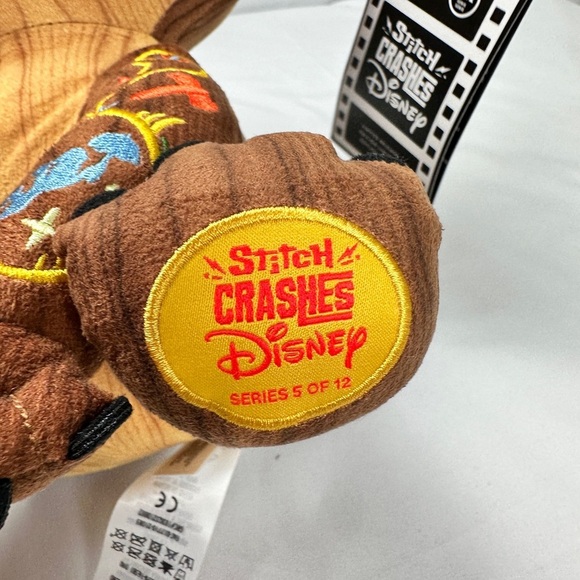 Disney Brown and Yellow Stuffed Animal Deer - Picture 3 of 6